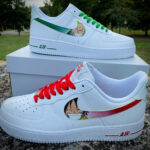 [Custom Luffy Vs Zoro] Air Force 1 Skateboarding Shoes Unisex