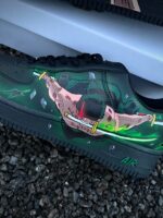 [Custom Luffy Vs Zoro] Air Force 1 Skateboarding Shoes Unisex - Image 2