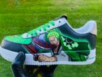 [Custom Luffy Vs Zoro One Piece ] Air Force 1 Skateboarding Shoes Unisex - Image 4