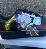 [Custom Luffy Vs Zoro] Air Force 1 Skateboarding Shoes Unisex - Image 3