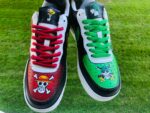 [Custom Luffy Vs Zoro One Piece ] Air Force 1 Skateboarding Shoes Unisex