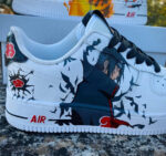 [Custom Naruto Vs itachi] Air Force 1 Skateboarding Shoes Unisex - Image 3