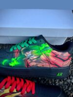 [Custom Luffy Vs Zoro One piece] Air Force 1 Skateboarding Shoes Unisex - Image 3