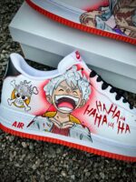 [Custom One piece luffy Gear 5] Air Force 1 Skateboarding Shoes Unisex - Image 3