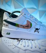 [Custom Luffy Vs Zoro] Air Force 1 Skateboarding Shoes Unisex - Image 3