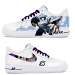 [Custom Sasuke Uchiha] Air Force 1 Skateboarding Shoes Unisex