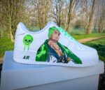 [Custom One Piece Luffy x Zoro] Air Force 1 Skateboarding Shoes Unisex - Image 2