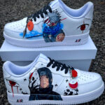 [Custom Itachi Vs Kakashi Anbu] Air Force 1 Skateboarding Shoes Unisex