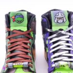 [Custom TMNT x Super Shredder] Air Jordan 1 High Top Unisex Skateboarding Shoes - Image 10