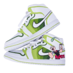 [Custom Popeye] Air Jordan 1 High Top Unisex Skateboarding Shoes Hand-painted