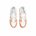 [Custom Witchy Pumpkin's Spooky Night] Dunk Skateboarding Shoes Unisex Low-top Orange/White - Image 5