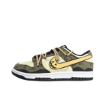 [Custom Mistblack Cat] Dunk Skateboarding Shoes Unisex Low-top Green - Image 2