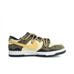 [Custom Mistblack Cat] Dunk Skateboarding Shoes Unisex Low-top Green - Image 4