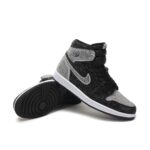 [Custom Shadow Gray - Full Diamond] Air Jordan High - Top Skateboarding Shoes Unisex - Image 4
