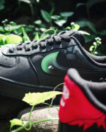 [Custom Toothless] Air Force 1 Skateboarding Shoes Unisex Black - Image 3