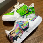 [Customized Rick & Morty] Air Force 1 Shoes Unisex Hand Painted