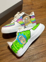 [Customized Rick & Morty] Air Force 1 Shoes Unisex Hand Painted - Image 4
