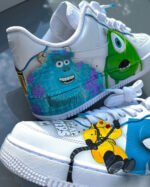 [Customized Monsters University] Air Force 1 Low-top Shoes Hand-drawn Unisex - Image 2