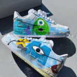 [Customized Monsters University] Air Force 1 Low-top Shoes Hand-drawn Unisex