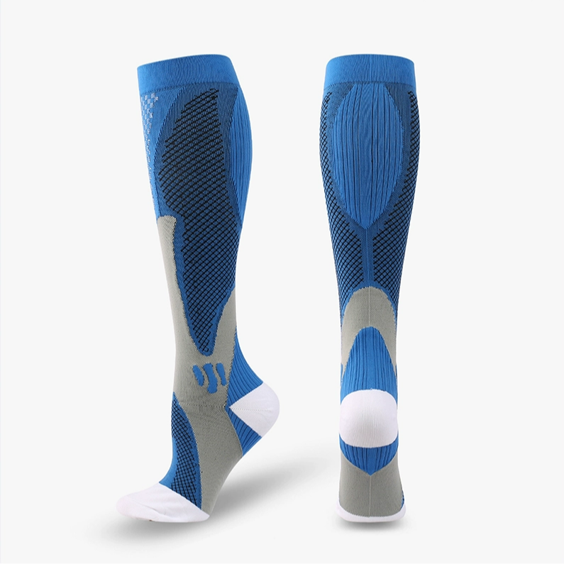 O1CN01chA3Xn21spSMD8Vyu__1955657041_jpg.png Professional Sports Calf Compression Socks Running Women Men Marathon Socks Fitness Outdoor Jump Rope Compression Long Breathable - Image 1