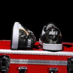 [Custom Black Gold Dragon Pattern Embroidery] Air Jordan Low - Top Skateboarding Shoes Unisex - Image 2