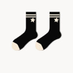 A Cup Of American - Non-Slip Retro Sweat Socks, Couples Models, Men And Women With The Same, Spring And Autumn Sports Socks - Image 11