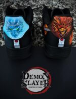[Customized Kimetsu no Yaiba - Rengoku & Tanjiro] Air Force 1 Anime Shoes Unisex - Image 3