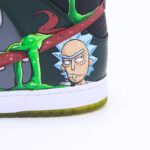 [Custom Rick and Morty] SB Dunk High Top Unisex Skateboarding Shoes - Image 6