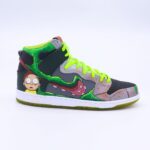 [Custom Rick and Morty] SB Dunk High Top Unisex Skateboarding Shoes - Image 4