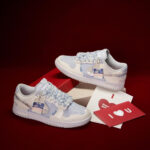 Sea Salt Romance - Unisex Dunk Low Custom - Image 5