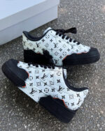 [Customized Ember Trace] Air Force 1 Shoes Unisex Hand Painted - Image 4
