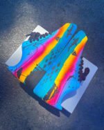 [Customized Coast] Air Force 1 Low-Top Shoes Unisex Gradient Color Hand-Painted - Image 4