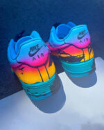 [Customized Coast] Air Force 1 Low-Top Shoes Unisex Gradient Color Hand-Painted - Image 5