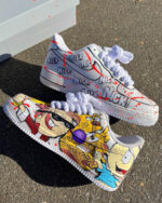 [Customized Nickelodeon Mashup] Air Force 1 Shoes Unisex Hand Painted - Image 2