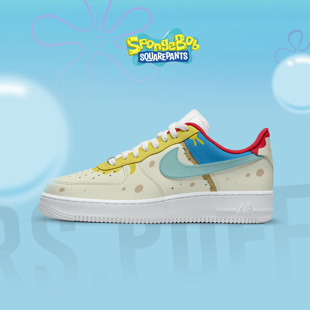 Spongebob_Mrs_Puff_11409643-0d56-41bc-9ac3-2067fe586f5d.jpg Yellow CuteSpongeBob - Mrs. Puff - Unisex Air Force - Image 1