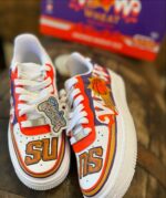 [Customized Phoenix Suns Sneakers] Air Force 1 Shoes Unisex - Image 3