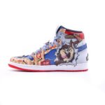 [Custom TuneSquad] Air Jordan 1 High Top Unisex Skateboarding Shoes - Image 3