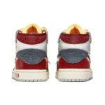 [Custom Trendy Deconstructed] Jordan Air Jordan 1 Mid Skateboarding Shoes Unisex - Image 10