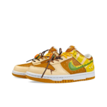 [Custom Mr. Hamburger] Dunk Low Skateboarding Shoes Unisex Brown/Yellow - Image 2