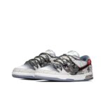 [Custom Country Music] Dunk Skateboarding Shoes Unisex Gray/Beige - Image 2