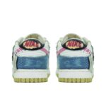 [Custom Denim Star] Dunk Low Skateboarding Shoes Unisex Denim Style - Image 4