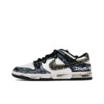 [Custom Toothless] Dunk Low Skateboard Shoes Unisex Black - Image 2