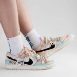[Custom Sky City] Dunk Skateboarding Shoes Unisex Denim Style - Image 10