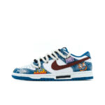 [Custom Cowboy Graffiti] Dunk Skateboarding Shoes Twine Shoelace Unisex - Image 2