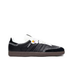 [Custom Day of the Dead - Gift For Couple/Bestie] originals SAMBA OG Low Top Halloween Series Black/White - Image 8