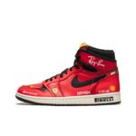 [Custom Track Hero] Air Jordan 1 High Top Unisex Skateboarding Shoes - Image 2