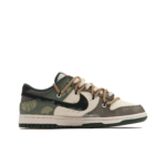 [Custom Floating Abyss] Dunk Skateboarding Shoes Unisex Green/Brown - Image 3