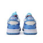 [Custom Baby Shark] Dunk Skateboarding Shoes Unisex  Beige/Blue - Image 4