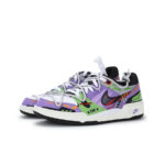 [Custom Evangelion EVA01 ] Full Force Skateboard Shoes Unisex Purple/Green - Image 2