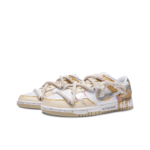 [Custom Yellow & Silver Fluid] Dunk Skateboarding Shoes Unisex Low-Top - Image 3